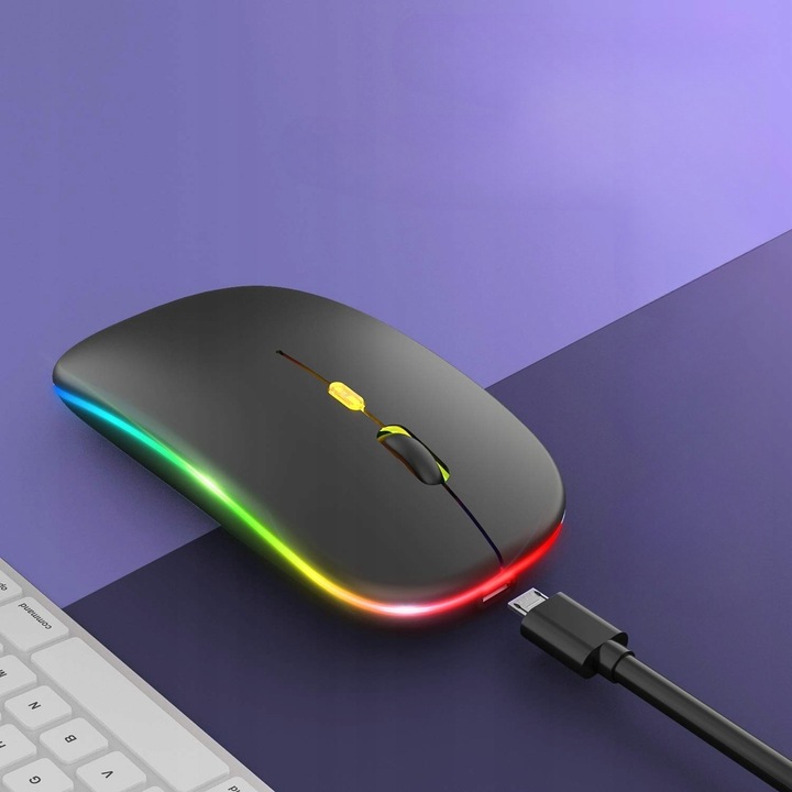 CICHA MYSZKA MYSZ BEZPRZEWODOWA KOMPUTEROWA GAMINGOWA KOMPUTERA LAPTOPA TV