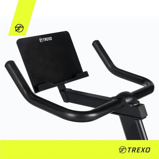 Rower stacjonarny treningowy TREXO czarny EB-500
