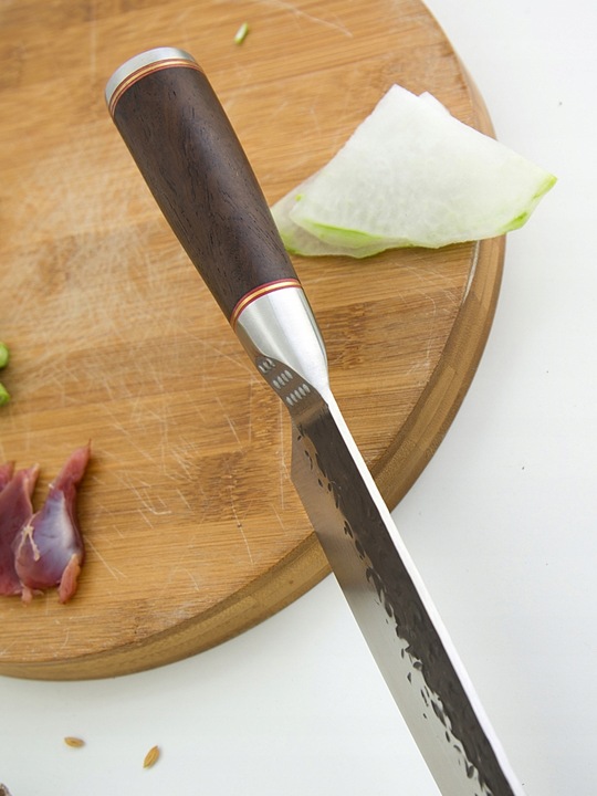 JAPOŃSKI NÓŻ Szefa Kuchni OSTRY NÓŻ KUCHENNY TASAI Do Mięsa i Warzyw