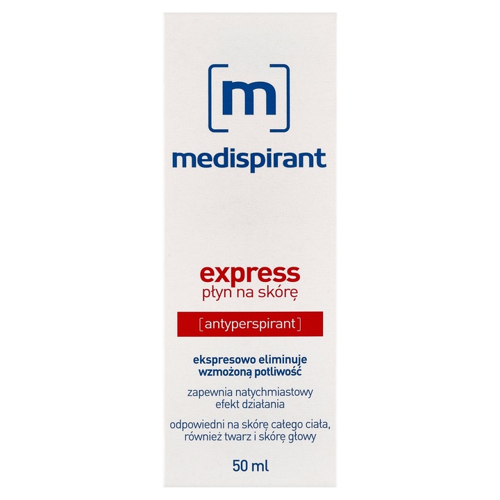 Medispirant Express Płyn Na Skórę Nadmierna Potliwość 50ml