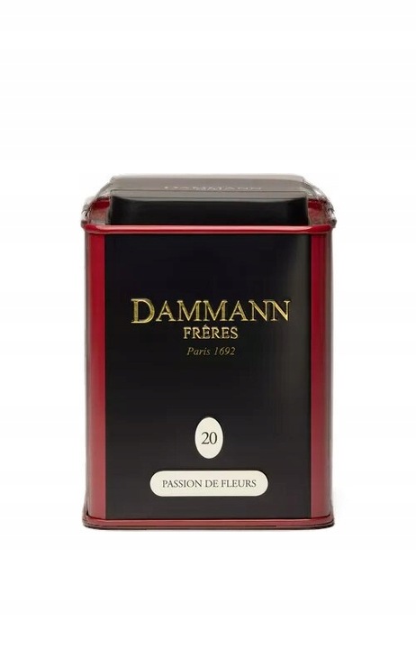 Herbata sypana biała liściasta Dammann Blanc Passion de Fleurs puszka 60g