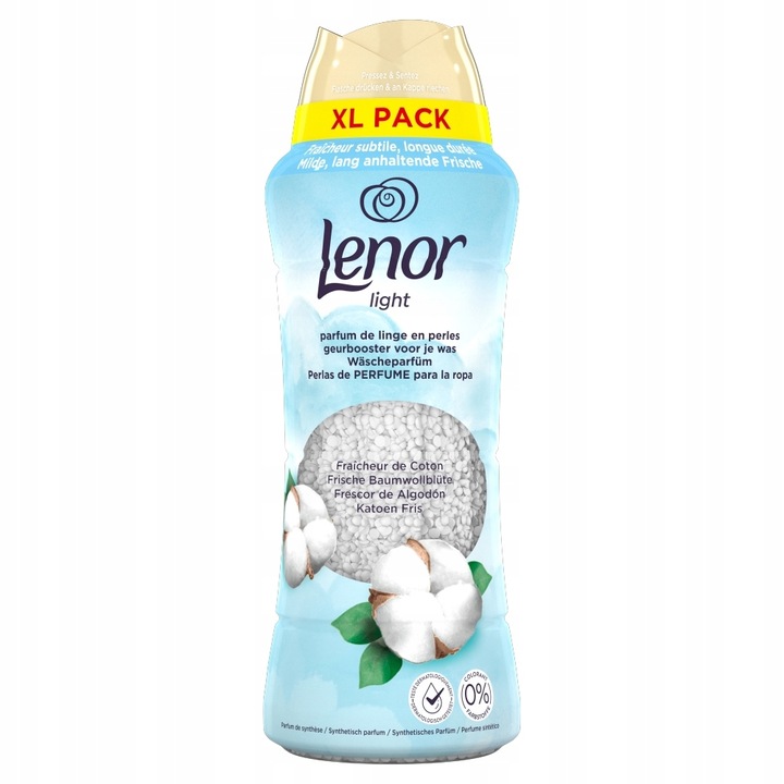 Lenor Cotton Fresh Perełki zapachowe do prania 495 g