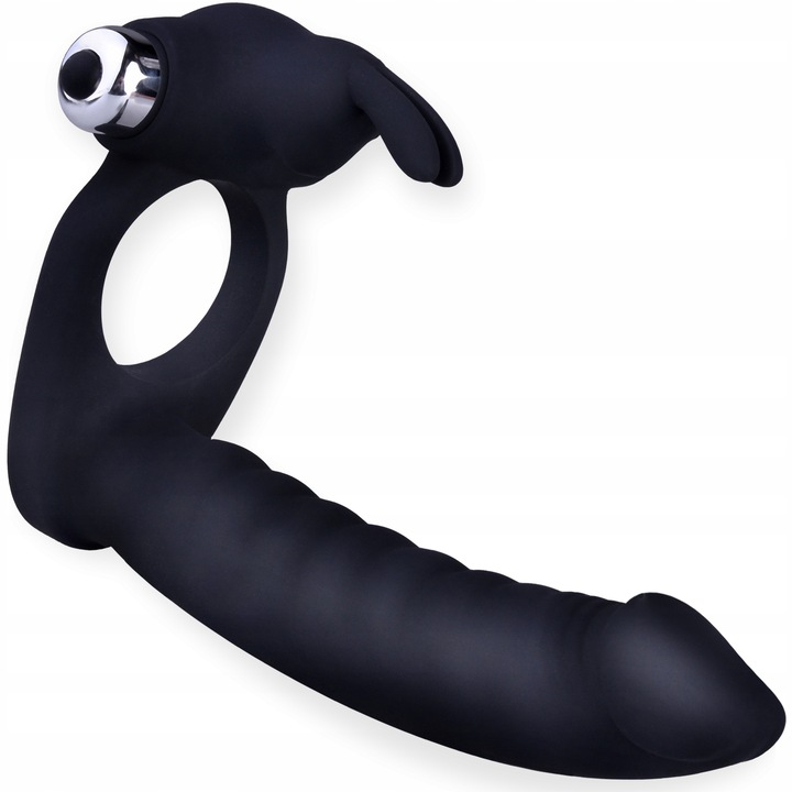 NAKŁADKA NA PENISA + WIBRATOR ANALNY 7 PROGRAMÓW