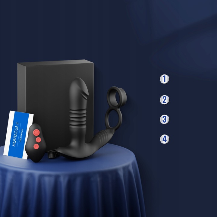 Zdalnie sterowany masażer prostaty z APP Sowiody