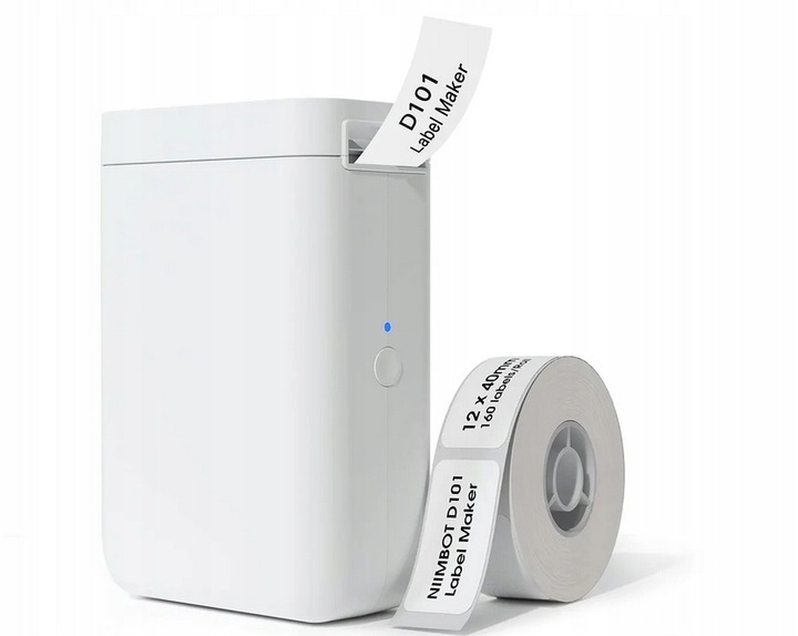 NiiMbot D101 Bezprzewodowa drukarka do etykiet bluetooth bezatramentowa