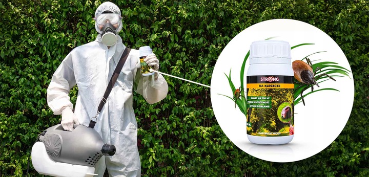 OPRYSK NA KLESZCZE, BARDZO SKUTECZNY ŚRODEK NA KLESZCZE STRONG 250 ML