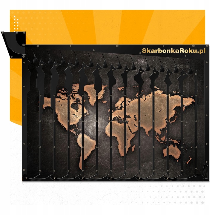 Prezent dla podróżnika | Mapa Świata