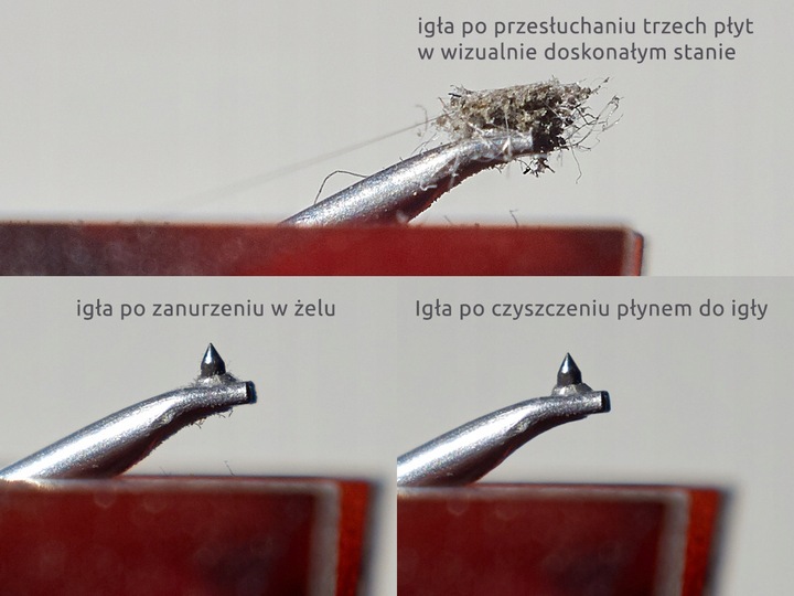 DO CZYSZCZENIA płyt winylowych I igły gramofonu IGLA + PRO VINYLSPOT