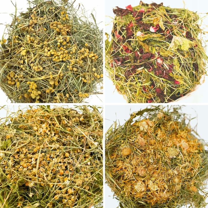 SIANKO Z KWIATAMI DLA KRÓLIKA I GRYZONIA ŚWIEŻE PACHNĄCE KWIATY 4 KG ZESTAW