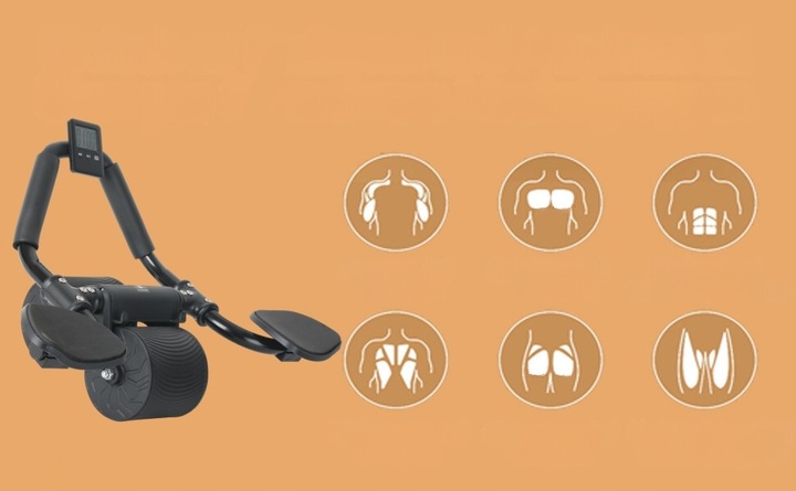 Kółko Roller AB WHEEL z automatycznym Odbiciem do ćwiczeń Mięśni