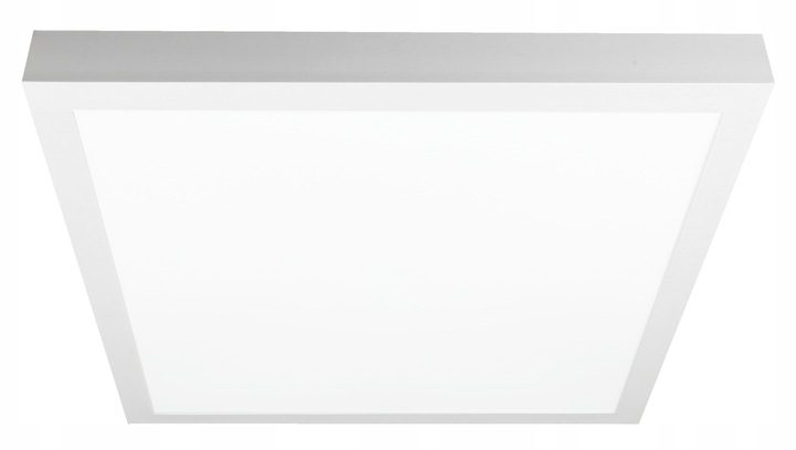 Panel LED Natynkowy Plafon Sufitowy Kwadratowy 36W 40x40 cm Duży Biały