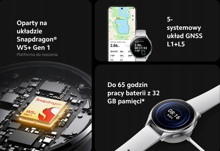 Xiaomi Watch 2 czarny