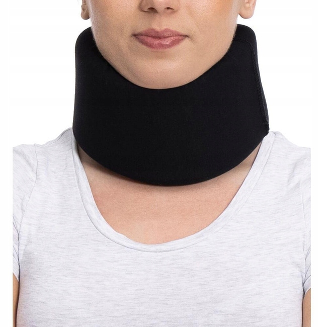 Kołnierz Ortopedyczny Miękki Szyjny Typu Schantza Wysokość 10 cm L MSupport
