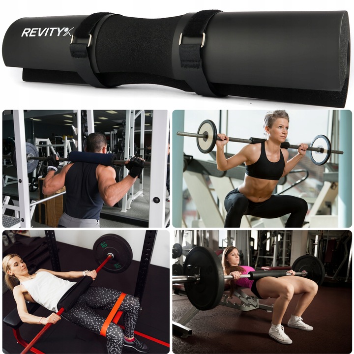 OCHRANIACZ NA SZTANGĘ GRYF PIANKOWY OSŁONA KARKU DO ĆWICZEŃ DO HIP THRUST