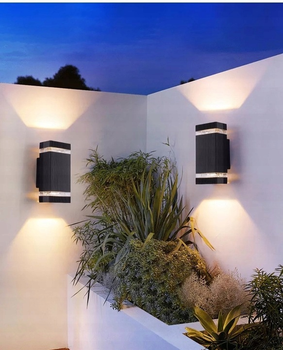 Lampa kinkiet GU10 ogrodowy elewacyjna zewnętrzna IP54