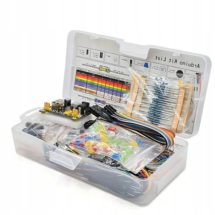 Zestaw Startowy Do Nauki Programowania Komponenty Arduino Uno R3 Z Płytką