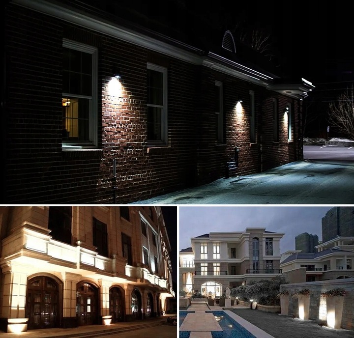 Naświetlacz halogen lampa LED z czujnik ruchu 50W CIEPŁY AUTOMATYCZNY IP65