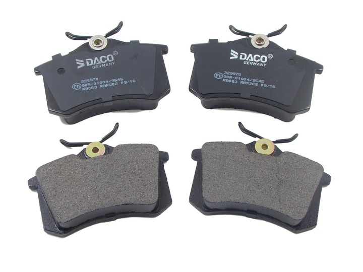 Tarcze x2 + klocki Audi Skoda Seat A3 TOLEDO GOLF 4 IV OCTAVIA TYŁ