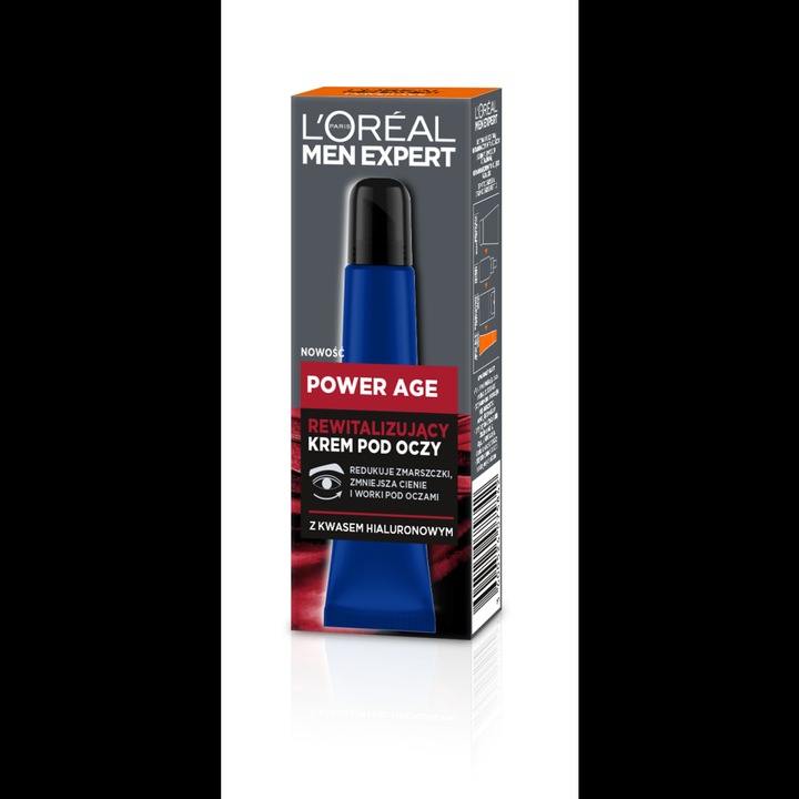 Loreal Men Expert Power Age Krem pod oczy z kwasem hialuronowym 15ml