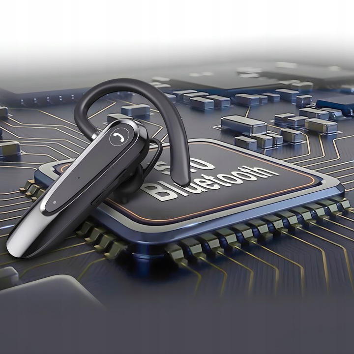 BEZPRZEWODOWA SŁUCHAWKA DO ROZMÓW DO UCHA BLUETOOTH MIKROFON DLA KIEROWCÓW