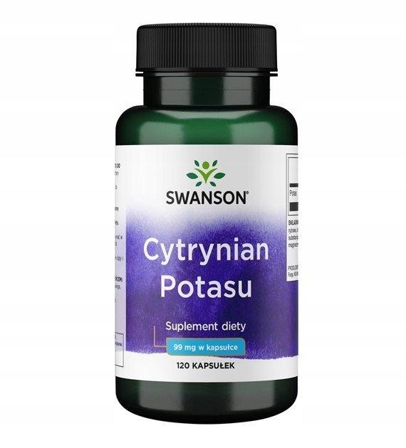 SWANSON POTAS CYTRYNIAN POTASU 120kap SERCE