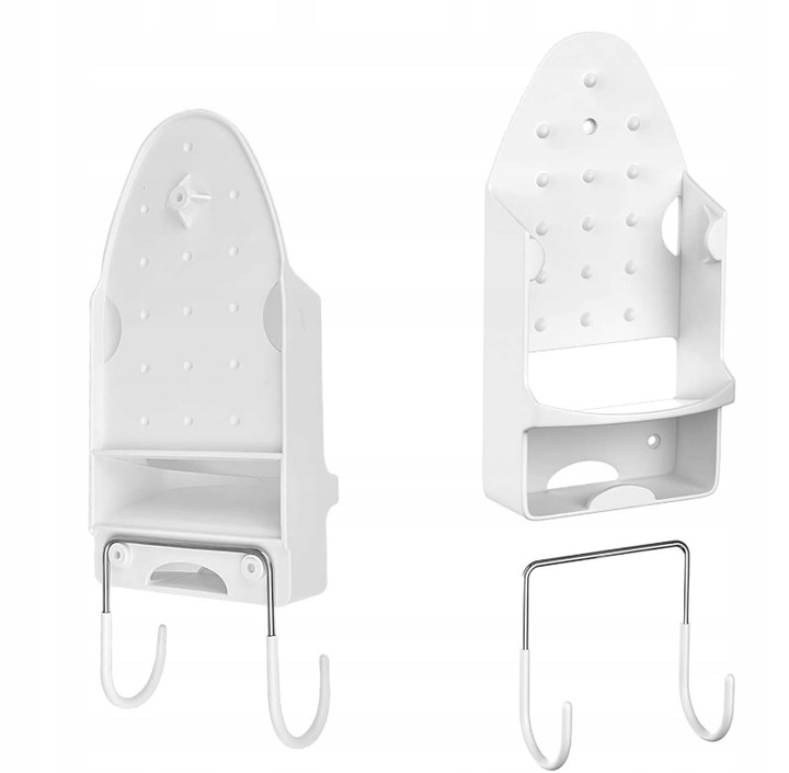 UCHWYT WIESZAK NA ŻELAZKO DESKĘ DO PRASOWANIA PÓŁKA DO SZAFY I NA