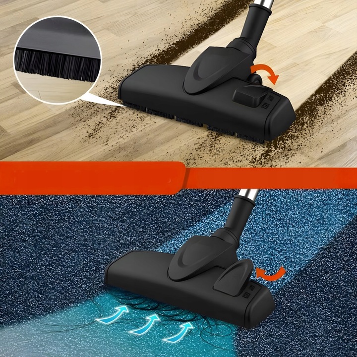 ODKURZACZ PIONOWY RĘCZNY CYKLONOWY BEZWORKOWY MOCNY 650W 5W1 PORĘCZNY