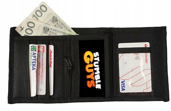 KOMPLET STUMBLE GUYS portfel Saszetka Zestaw GRA