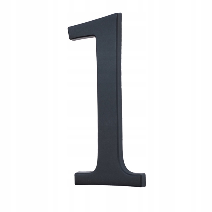 NUMER DOMU, CYFRY NA DOM, LITERY grafit 1