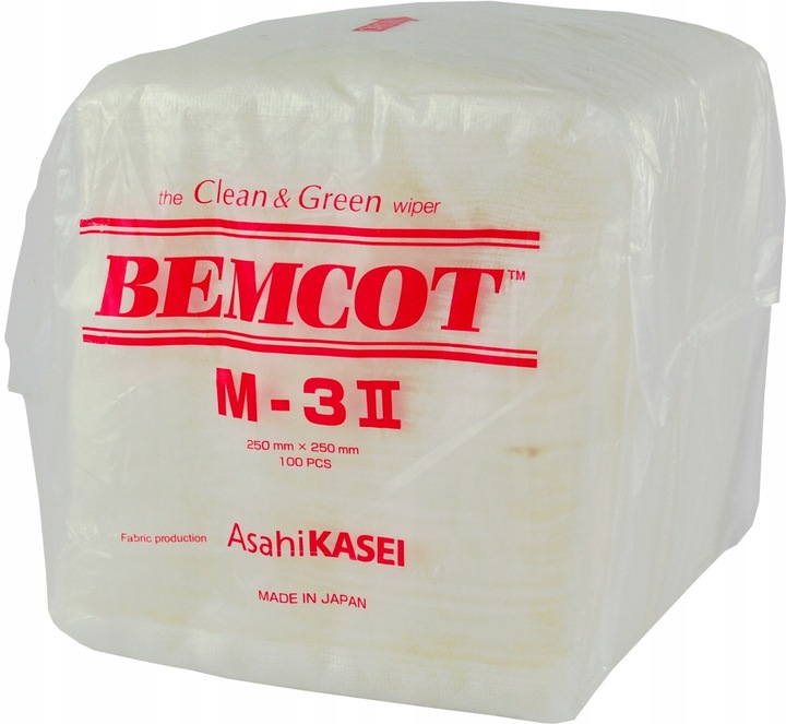 Ściereczki bezpyłowe Antystatyczne BEMCOT Czysty ekran LCD OLED 100 szt.