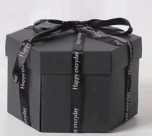 PUDEŁKO NIESPODZIANKA EXPLODING BOX PREZENT URODZINY IMIENINY ZRÓB TO SAM