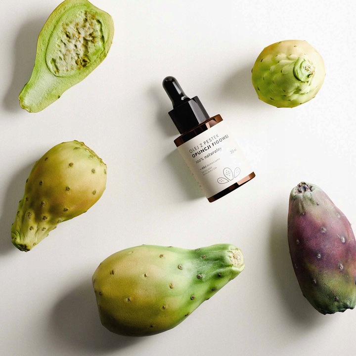 ~Hej dziewczyno, Olej z Opuncji Figowej, 100% BIO Organiczny, Premium, 30ml