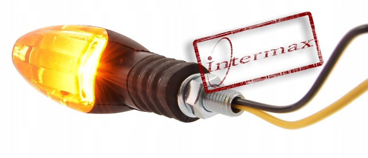 KIERUNKOWSKAZY UNIWERSALNE POMARAŃCZOWE ŻARÓWKA 12V 23W HOMOLOGACJA - PARA