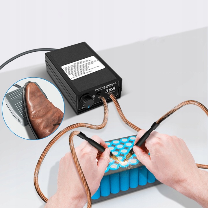 Zgrzewarka punktowa dużej mocy 8000 W z podwójnym impulsem Dla Domu