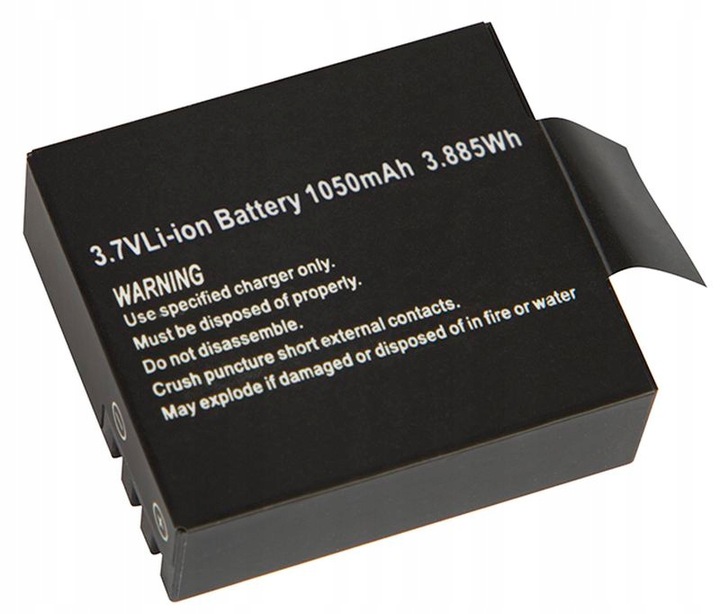 BATERIA Akumulator do kamery ACTION GoPro4U 3.7V 900 mAh ACTION1000