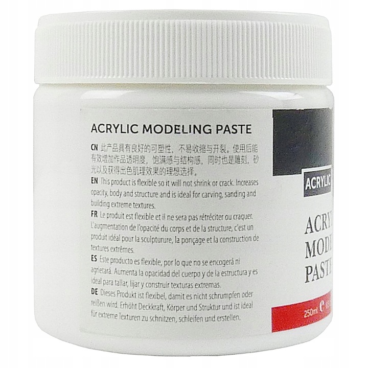 Pasta Strukturalna 3D Modelująca Masa Akrylowa 250 ml Phoenix