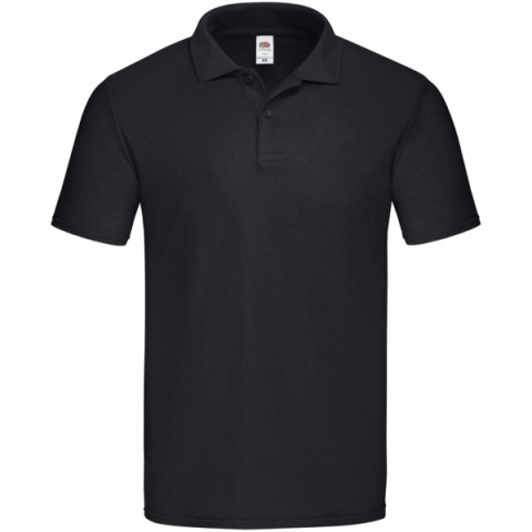 KOSZULKA POLO ORIGINAL FRUIT OF THE LOOM Black L