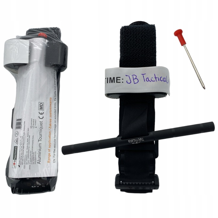 JB Tacticals Staza taktyczna opaska uciskowa z metalowym krępulcem PEN CAT