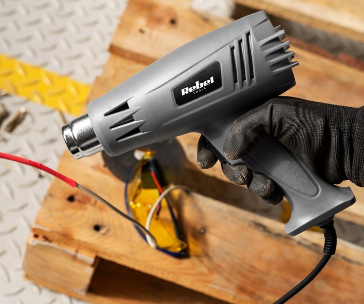 Opalarka elektryczna Rebel z regulacją dwa biegi 1600W 600°c