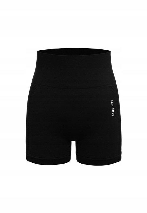 SZORTY CZARNE Z WYSOKIM STANEM CARPATREE ALLURE - S