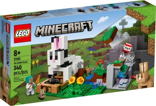 LEGO Minecraft Królicza farma 21181