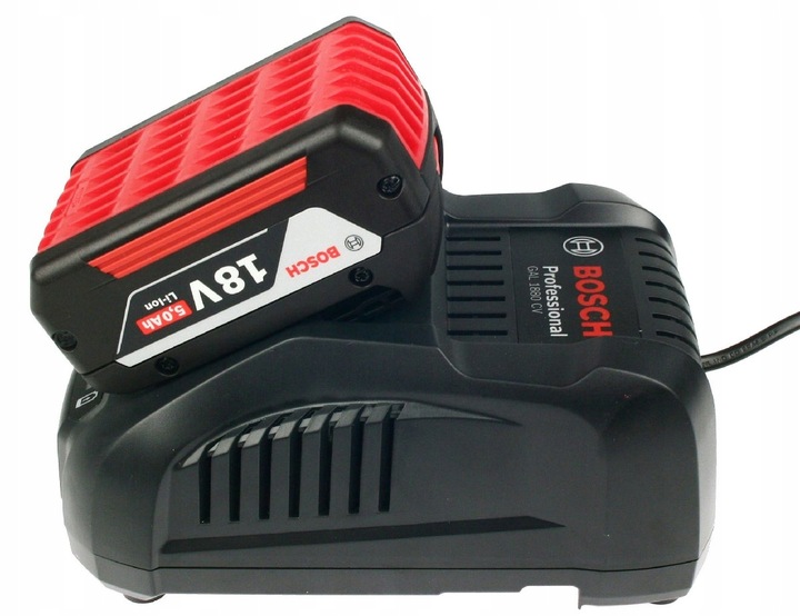Ładowarka do akumulatorów 18V i 14,4V GAL 1880 CV BOSCH - 30 minutowa