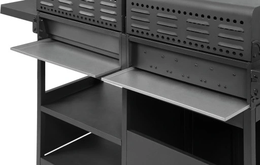 PODWÓJNY GRILL GAZOWO WĘGLOWY 8.4 KW OGRODOWY