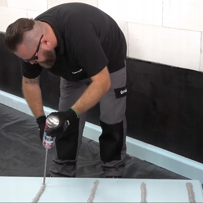 Pistolet Do Piany Pianki Montażowej Kleju Ceresit Solidny Metalowy