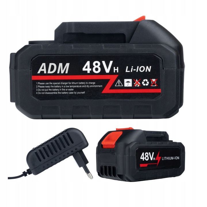 DMUCHAWA AKUMULATOROWA DO LIŚCI I ŚNIEGU 2 SZT. X AKU 48V