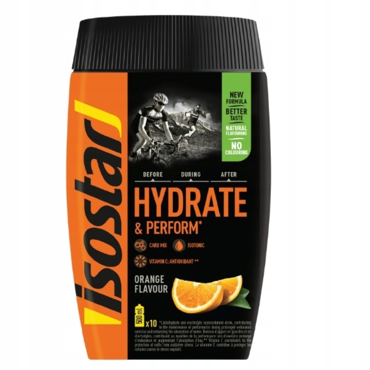 ISOSTAR KONCENTRAT 400G NAPÓJ IZOTONICZNY IZOTONIK NAWODNEINIE ENERGIA