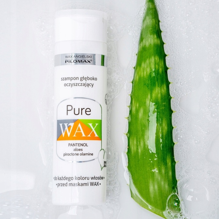 Szampon głęboko oczyszczający i nawilżający Pure WAX 200ml - przed