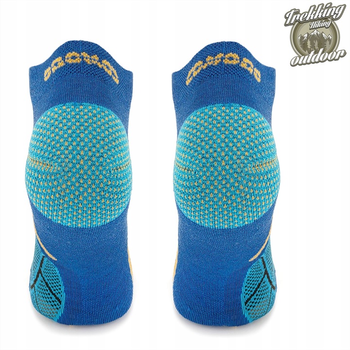 Wełniane skarpety trekkingowe sportowe stopki Comodo 70% merynosa na lato