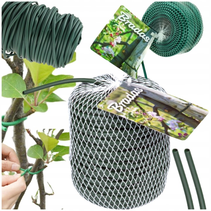 WĘŻYK DO MOCOWANIA ROŚLIN SADOWNICZY DO PODWIĄZYWANIA 3,9mm x 30m 3szt
