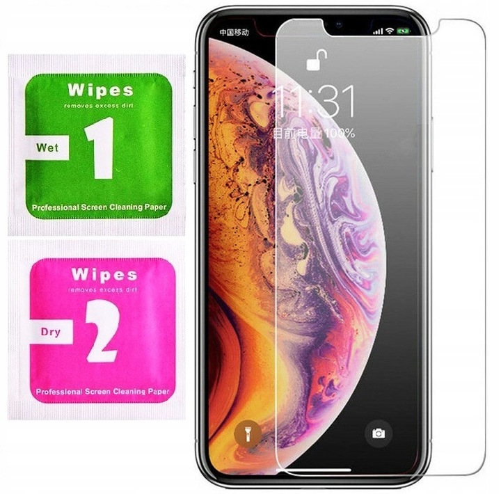 Etui do IPHONE X/XS ANTI-SHOCK CASE + SZKŁO 9H